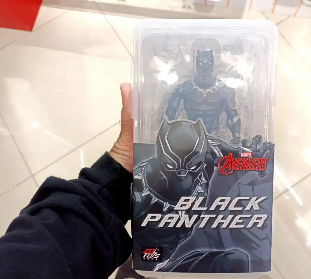 Mainan Action Figure Import Black Panther Original