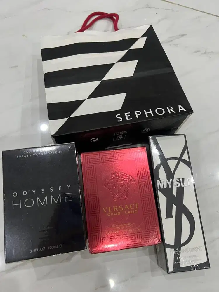 Parfum Versace Eros, Armaf Odyssey, YSL