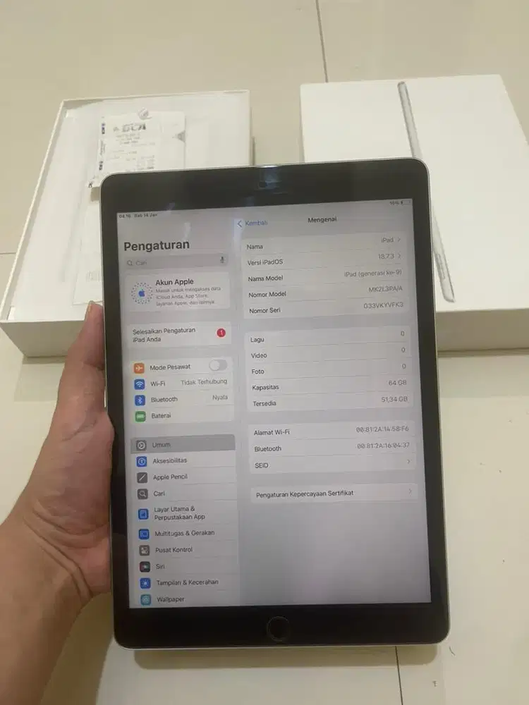 ipad gen 9 64gb ex ibox