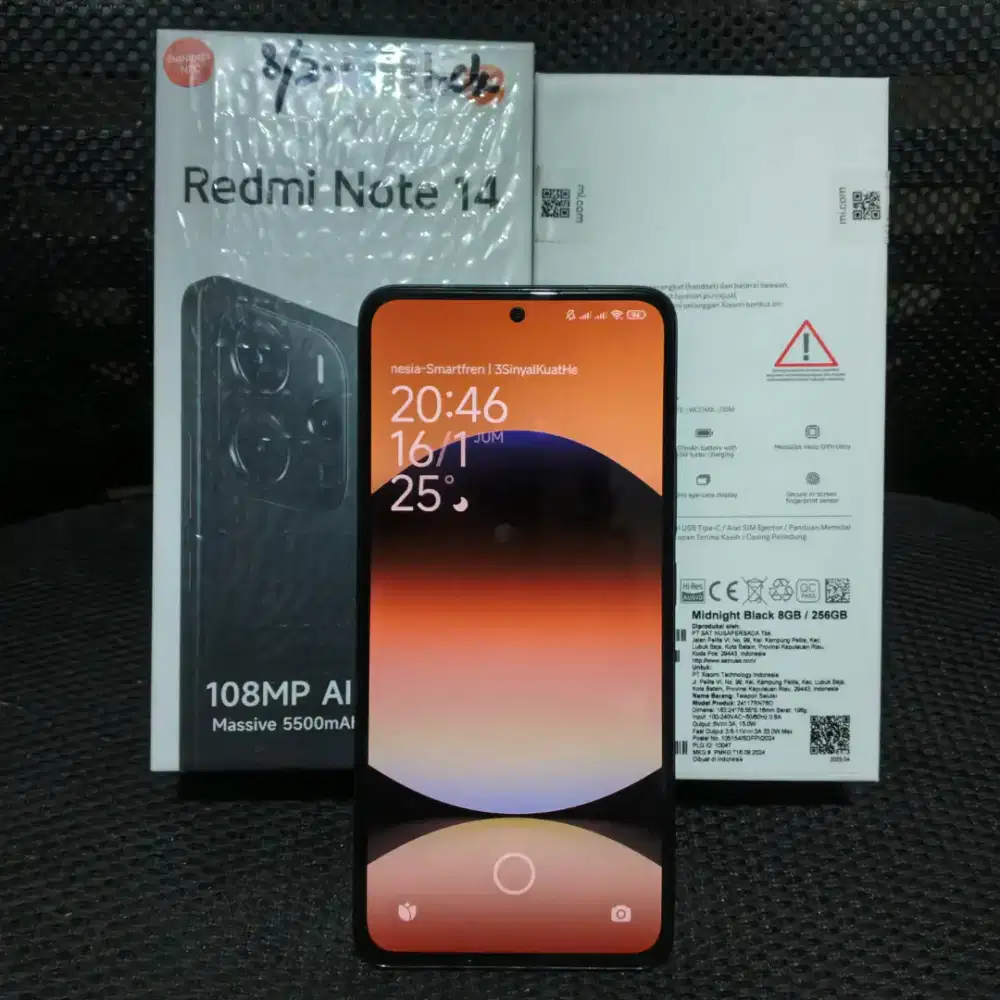 Redmi Note 14 8+8/256 Fullset