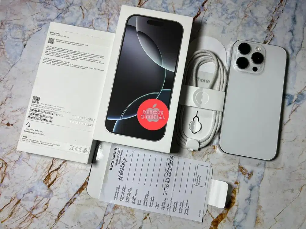 iPhone 16 Pro 128GB iBox 1 Bulan Pakai Blibli Digimap GDN 128