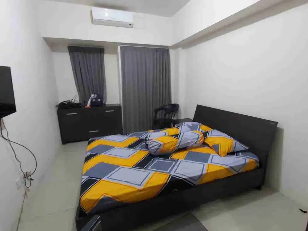 disewakan apartemen Orchard studio furnish nembus mall ptc ada AC kasur tv