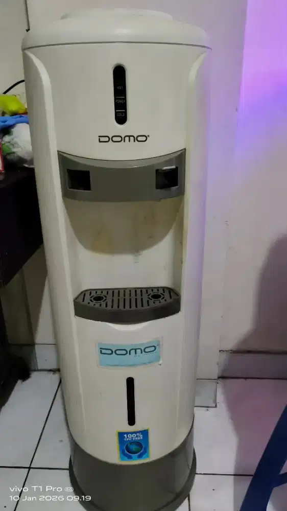 Dispenser domo bekas pakai, kondisi seperti di foto