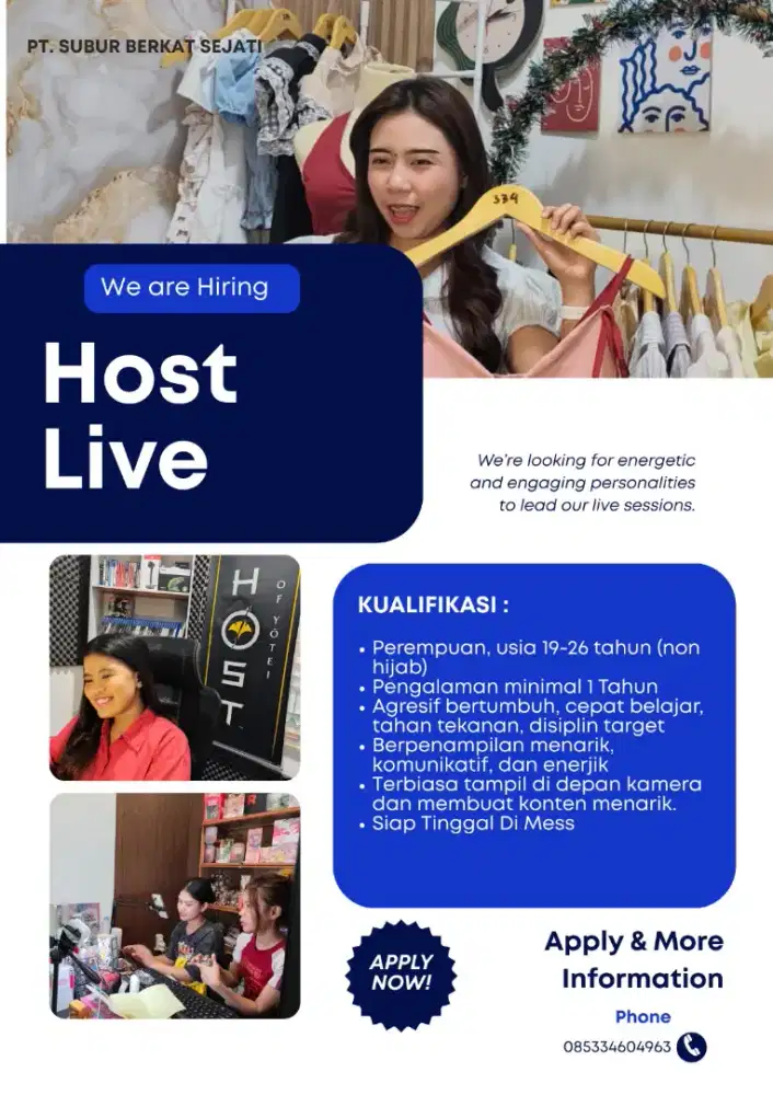 Host Live Streaming