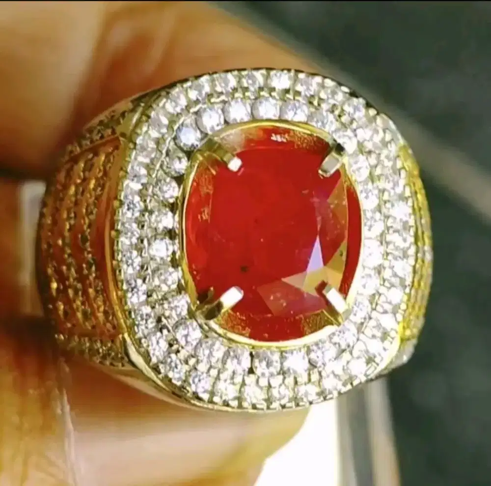 Natural RUBY 3.52 Carats Memo Heated Winza Tanzania