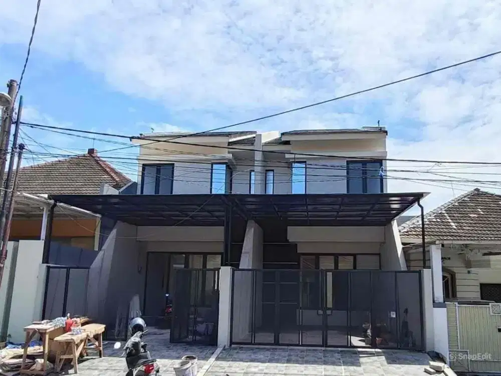 Jual Rumah Baru Siap Huni Pondok Tjandra 2 Lantai Minimalis Modern