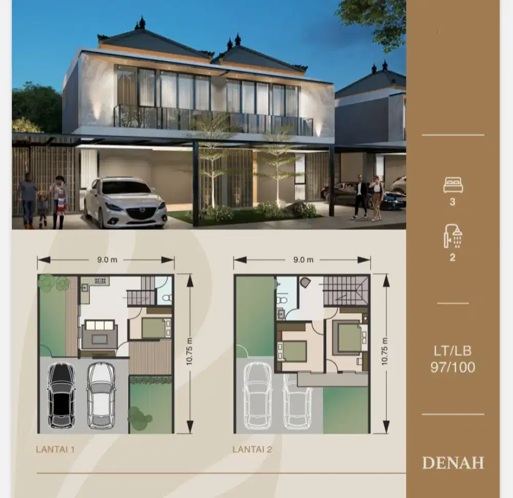 Dijual Rumah Baru Pesan Bangun Di Singopuran