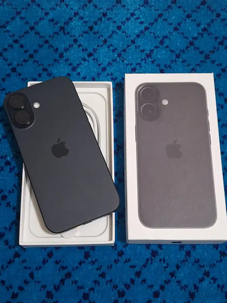 iPhone 16 128gb fullset mulus no minus