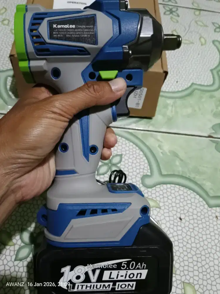 Impact wrench kamolee 1200nm baru