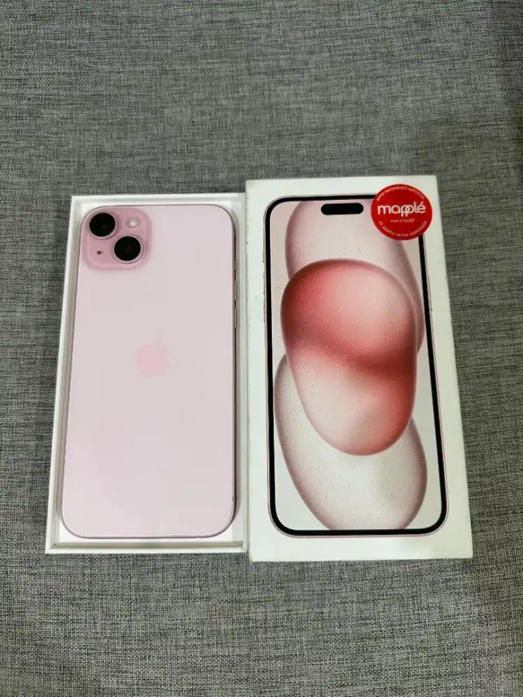 iPhone 15 plus 256gb ibox garansi on