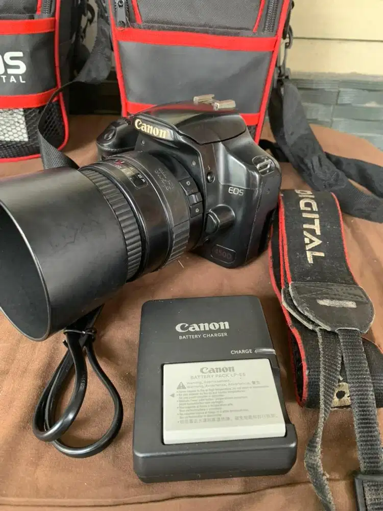 KAMERA DSLR CANON & LENSA TELE