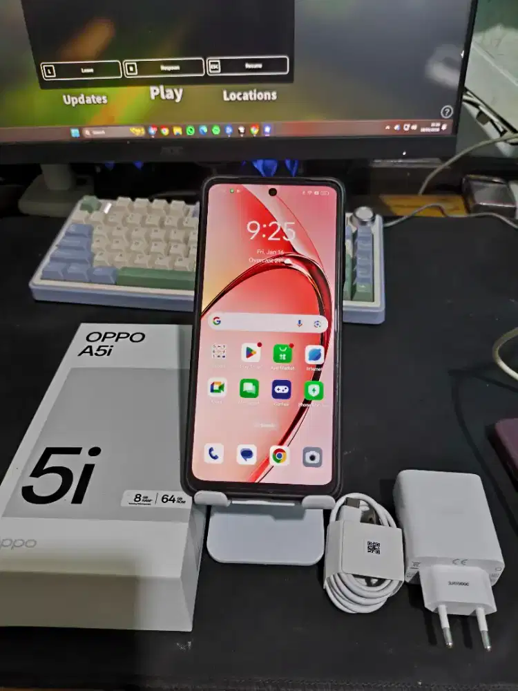 OPPO A5i 4/64GB MULUS BANGET PEMAKAIAN 2 BULAN