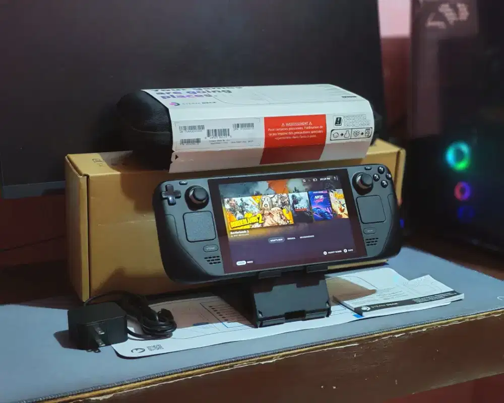 Steam Deck LCD 1TB upgrade fullset mulus !!!