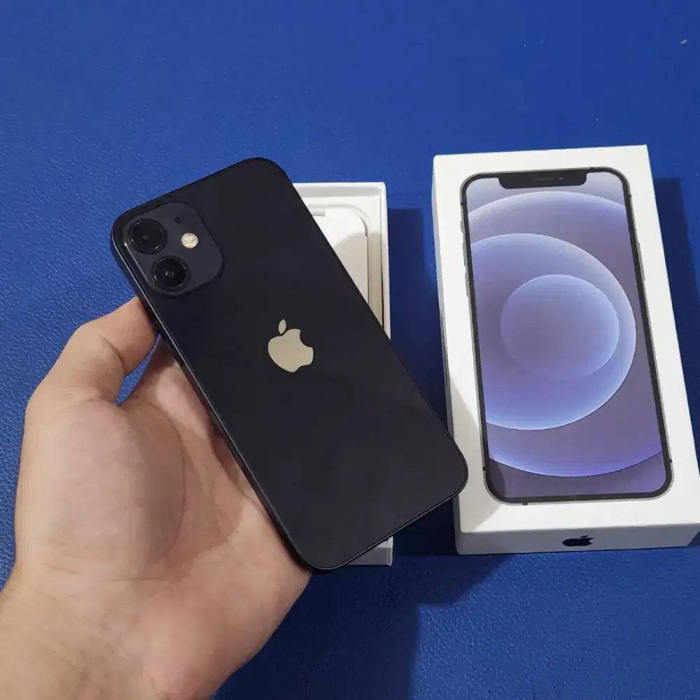 iPhone 12 mini 64gb fullset mulus no minus