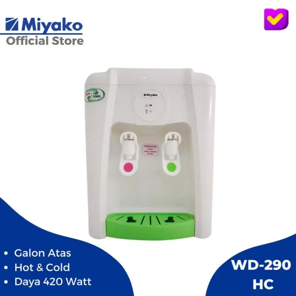 Miyako WD-290 PHC Dispenser Hot and Cool