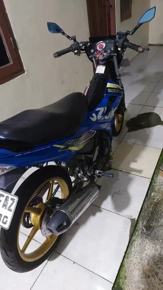 Satria Fu 2015 ss lengkap pajak on kaleng panjang plat cikarang std