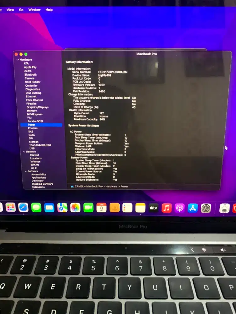 MacBook Pro M2 13 inch 2022