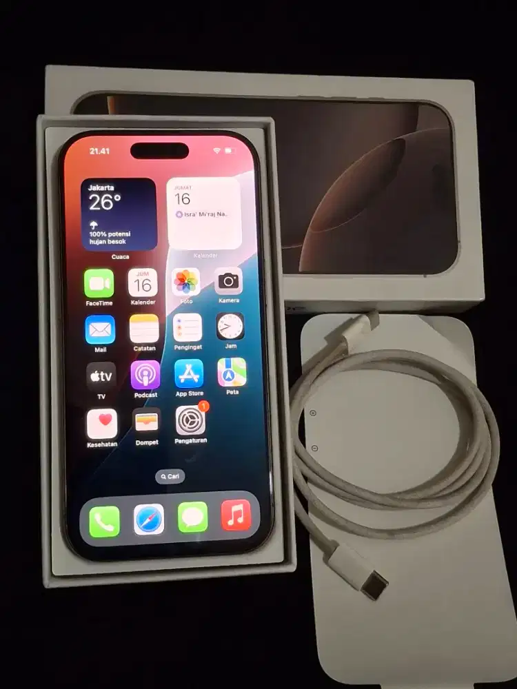IPHONE 16 PRO 256GB DESSERT TITANIUM IBOX