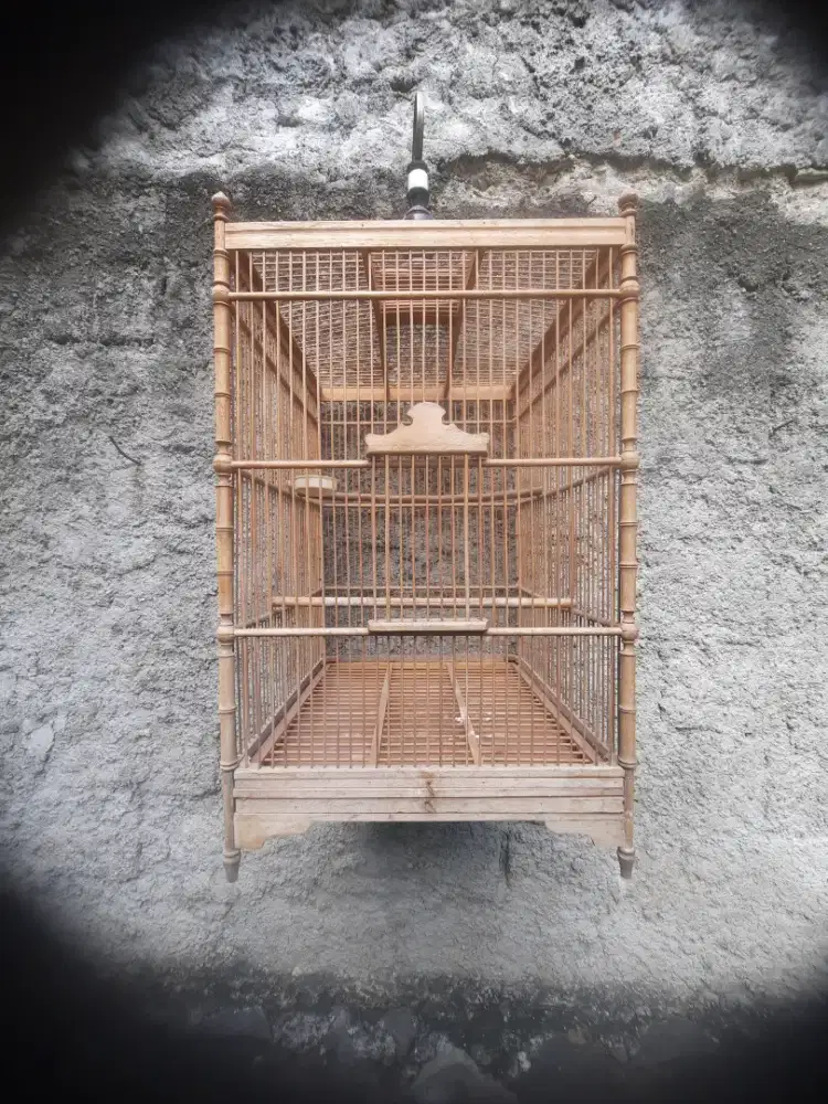 Sangkar Burung Kayu