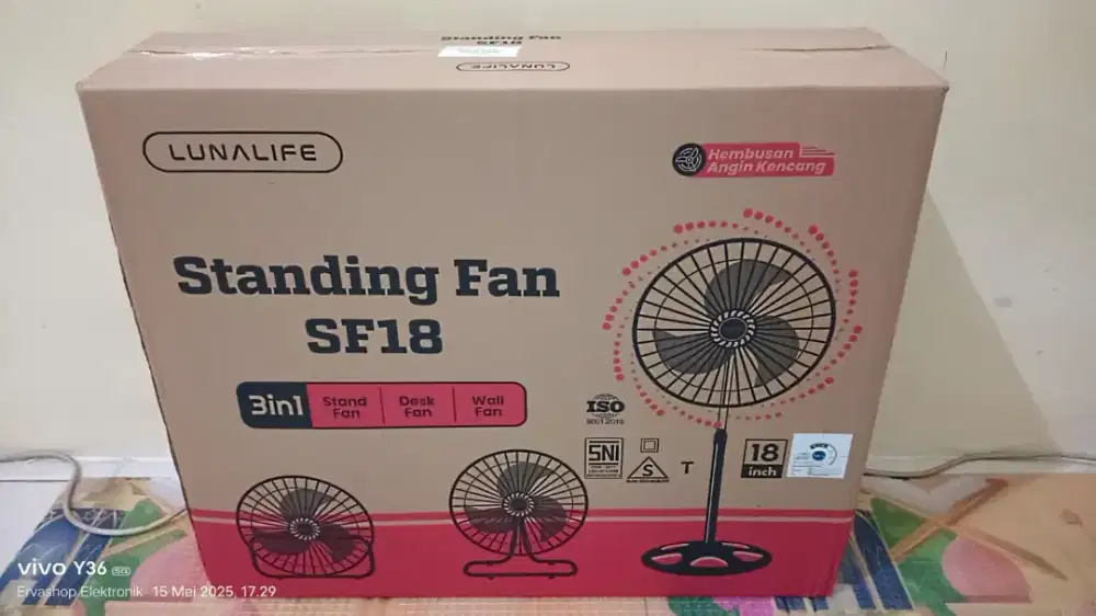 Kipas angin besi luna