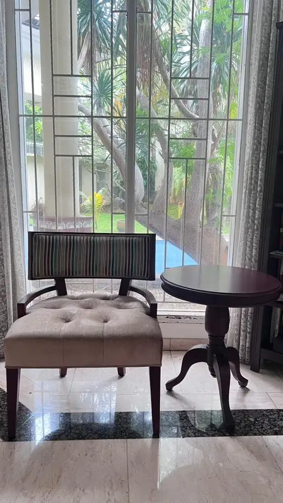 meja dan kursi rosewood