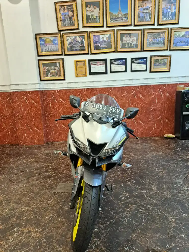 DP PROMO YAMAHA R15 V3 TH.2021 MOTOR JARANG PAKAI/KTP DAERAH BISA ACC
