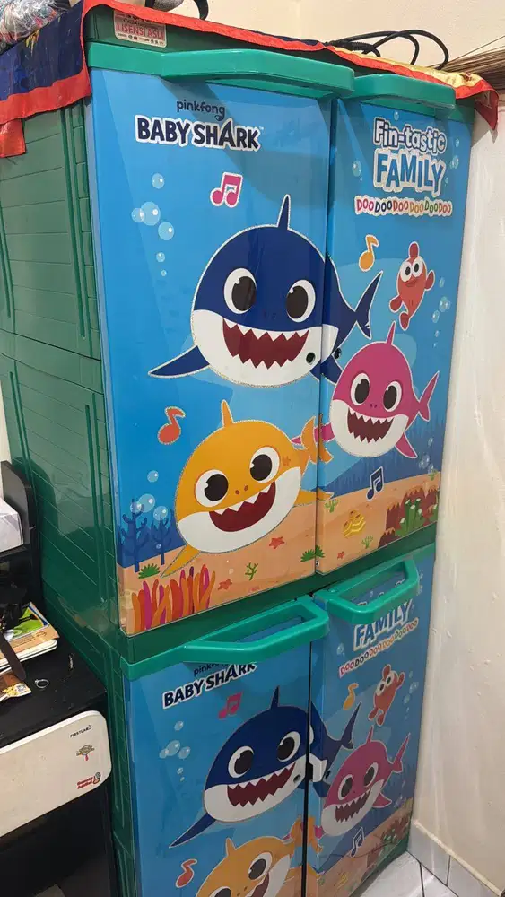 LEMARI PLASTIK NAIBA / LEMARI PAKAIAN ANAK