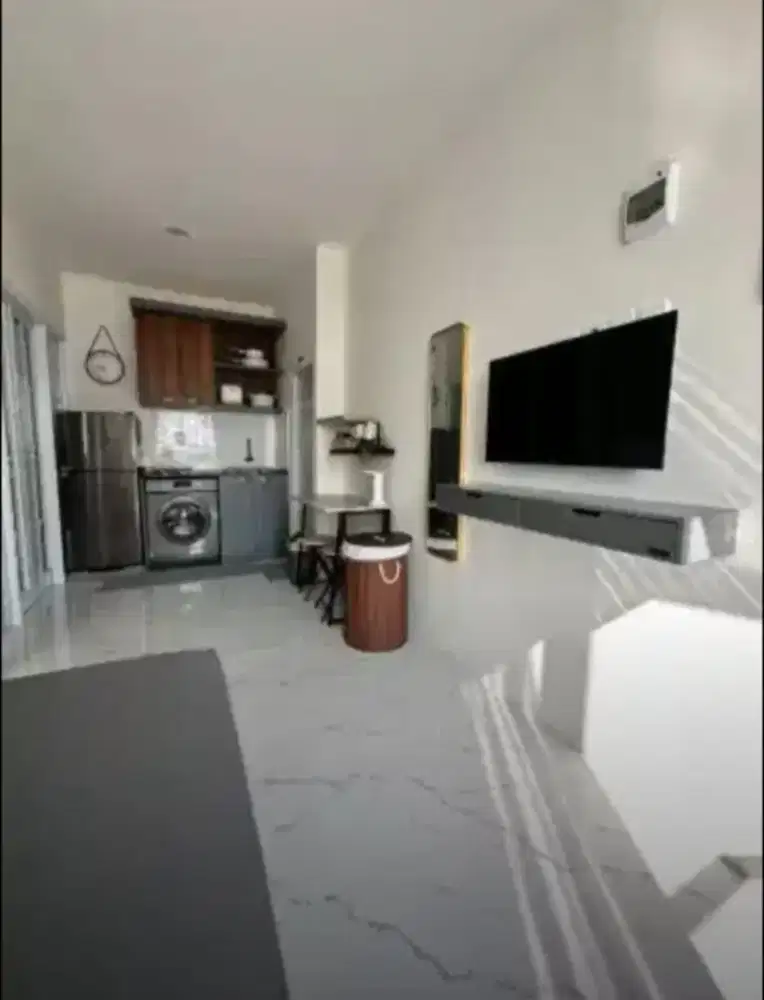Apartemen full furnished tengah kota