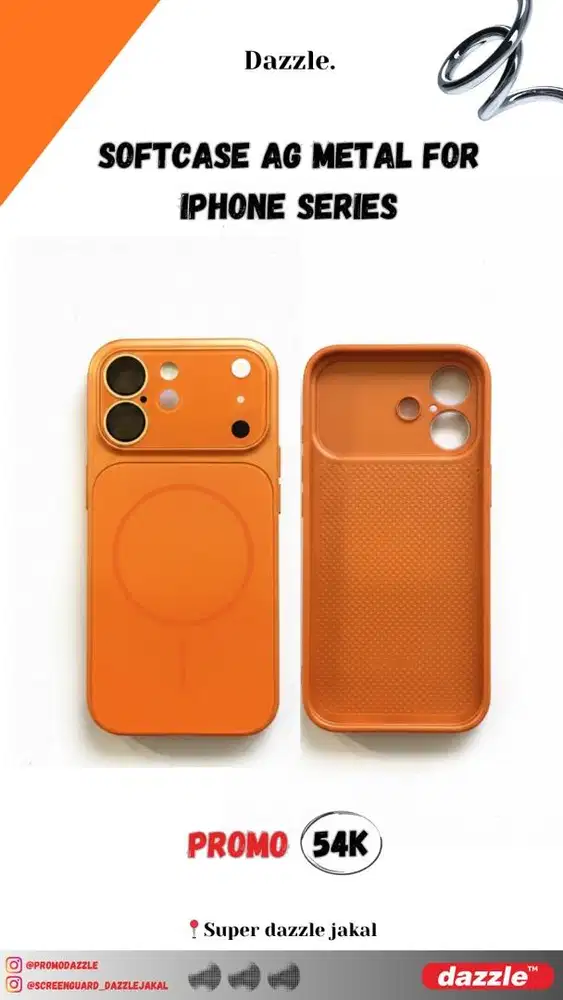 Case AG metal for iphone 17 series