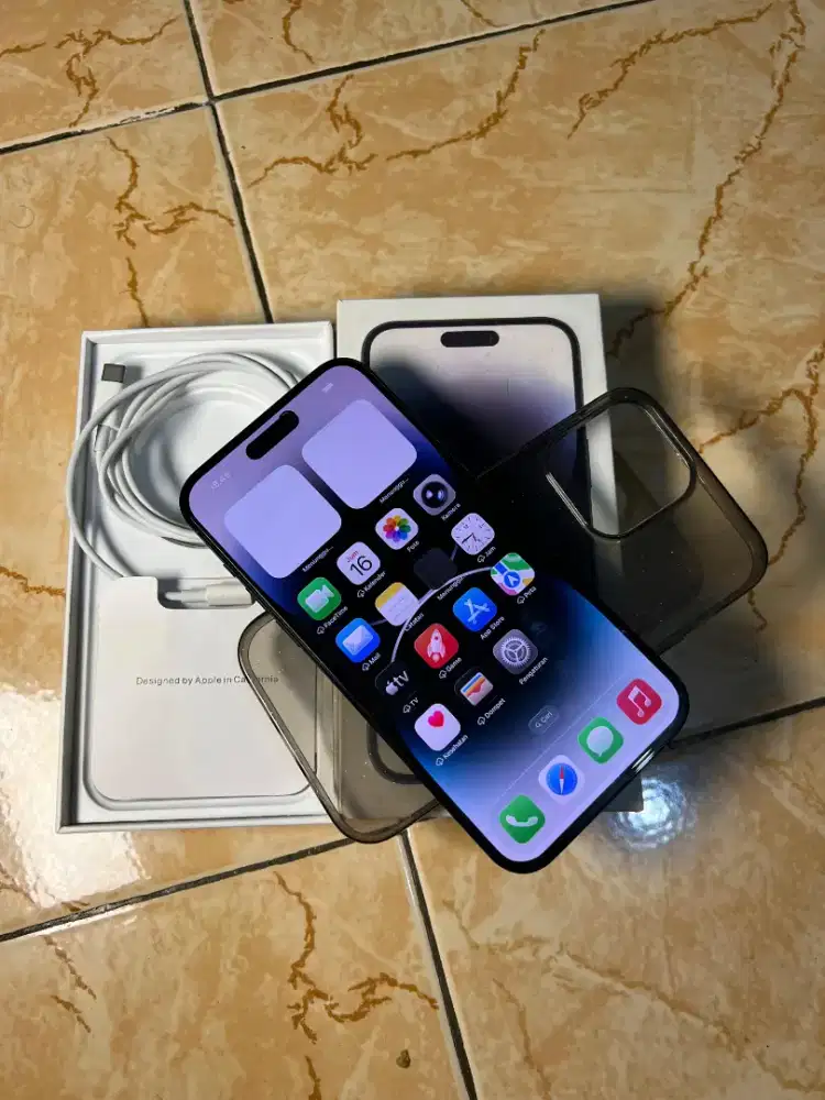 Iphone 14 promax 256 inter all operator fullset