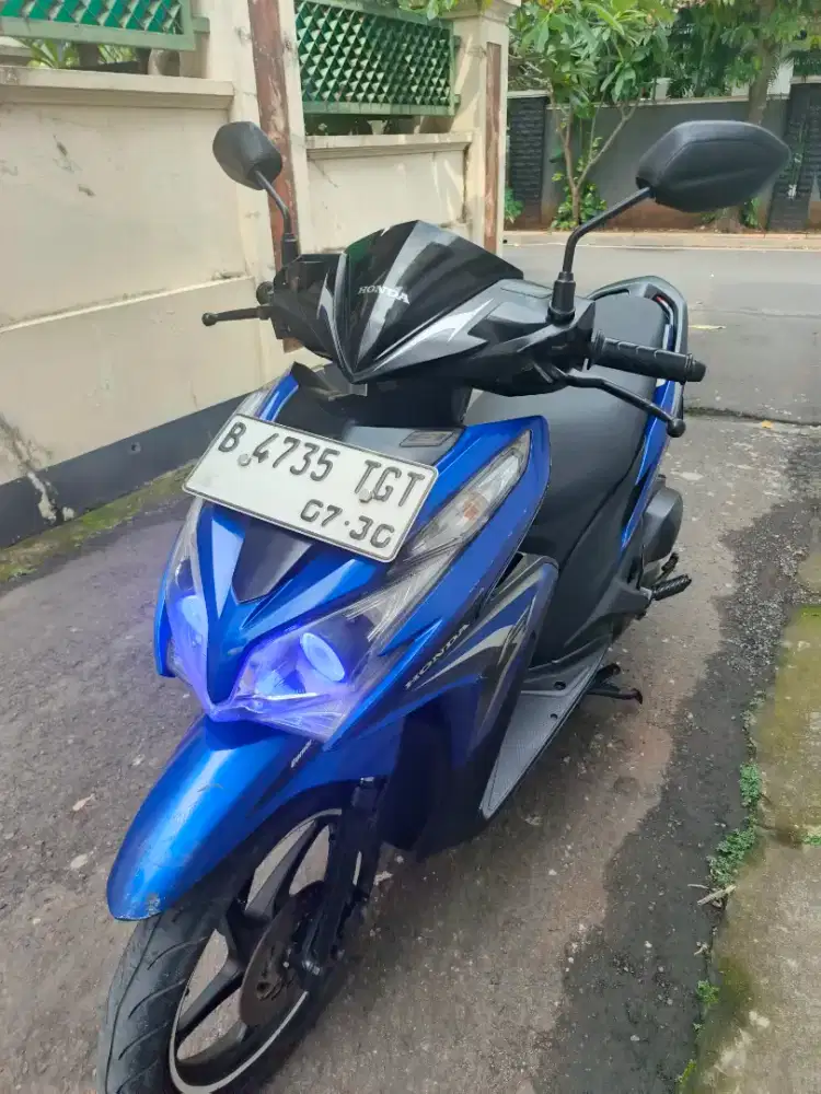 Honda vario 125 kzr blue series pajak on type tertinggi 2015