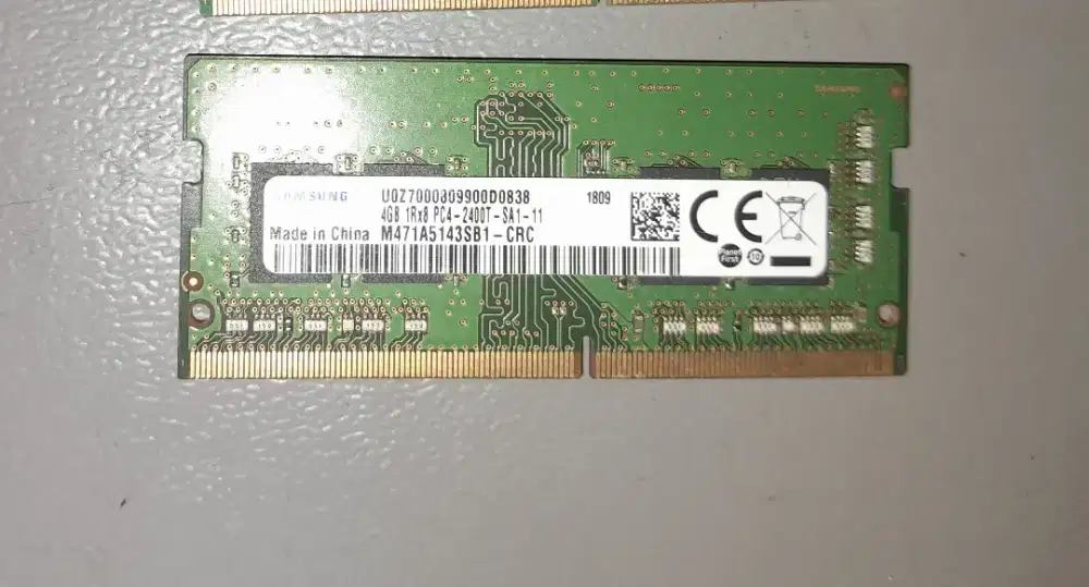 RAM LAPTOP SAMSUNG DDR4 4GB PC4 2400T