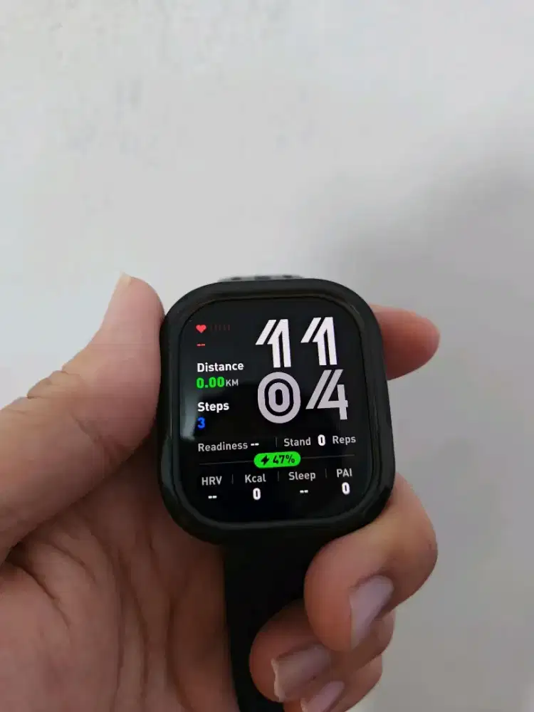 Amazfit Bip 6 Black - Bekas Garansi Resmi - Mulus Fullset