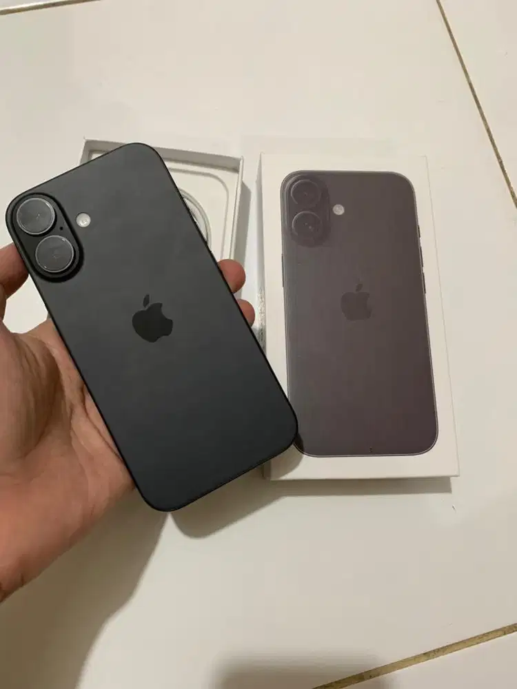 Iphone 16 128gb fullset mulus no minus