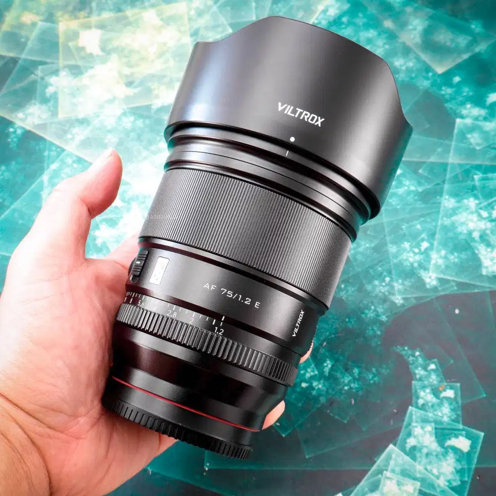 Viltrox 75mm F1.2 E PRO for Sony. Fullset Like New.