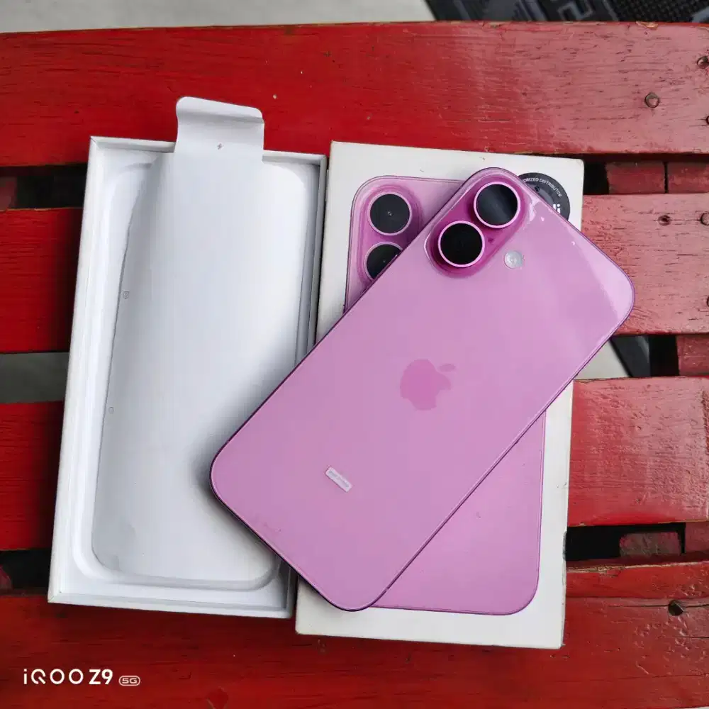 Iphone 16 128GB ibox bh 100 on garansi lengkap mulus normal