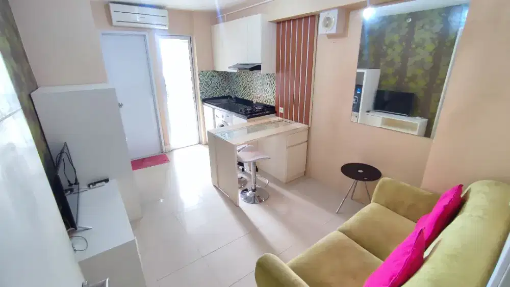 SEWA MURAH 2BEDROOM FURNISH CONNECT TO MALL BASSURA ADA MESIN CUCI