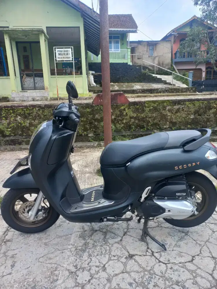 Honda scoopy prestige black 2025