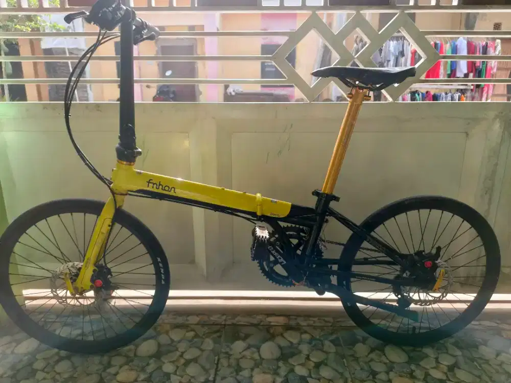 Sepeda Lipat Fnhon Storm full upgrade