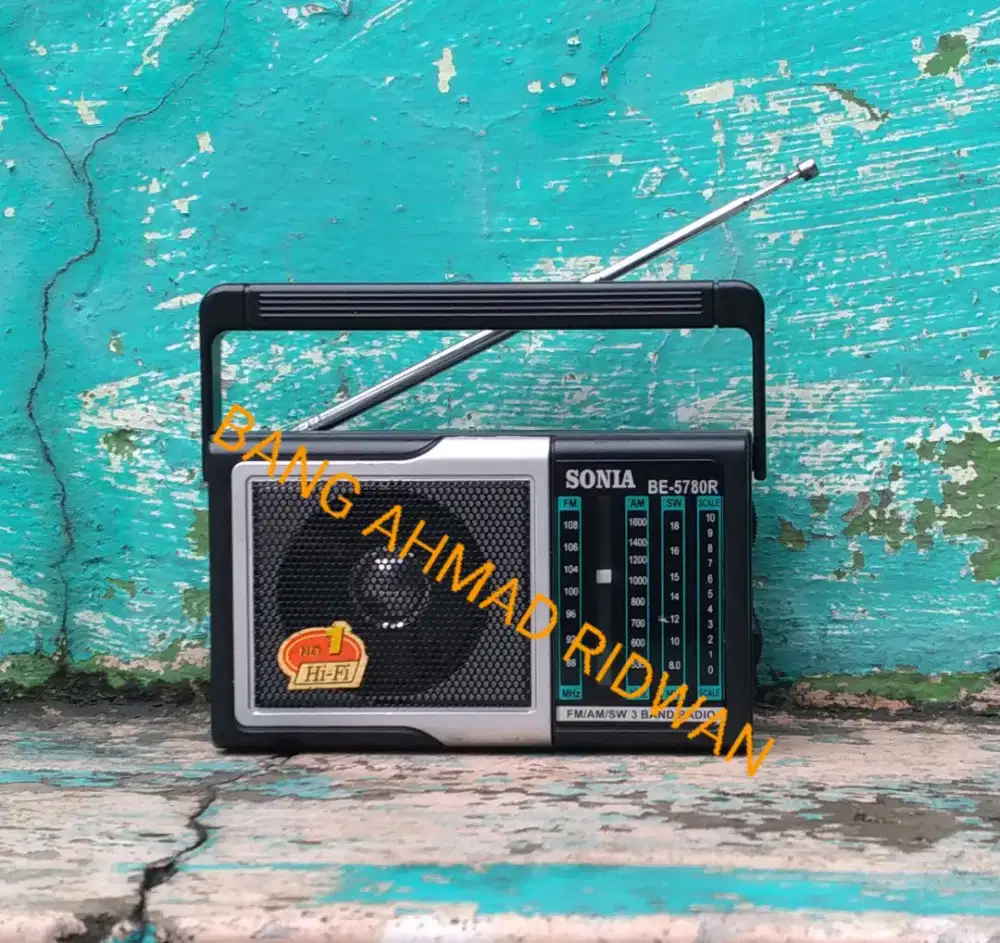radio FM AM pocket portable saku mini kecil antik jadul kuno tua