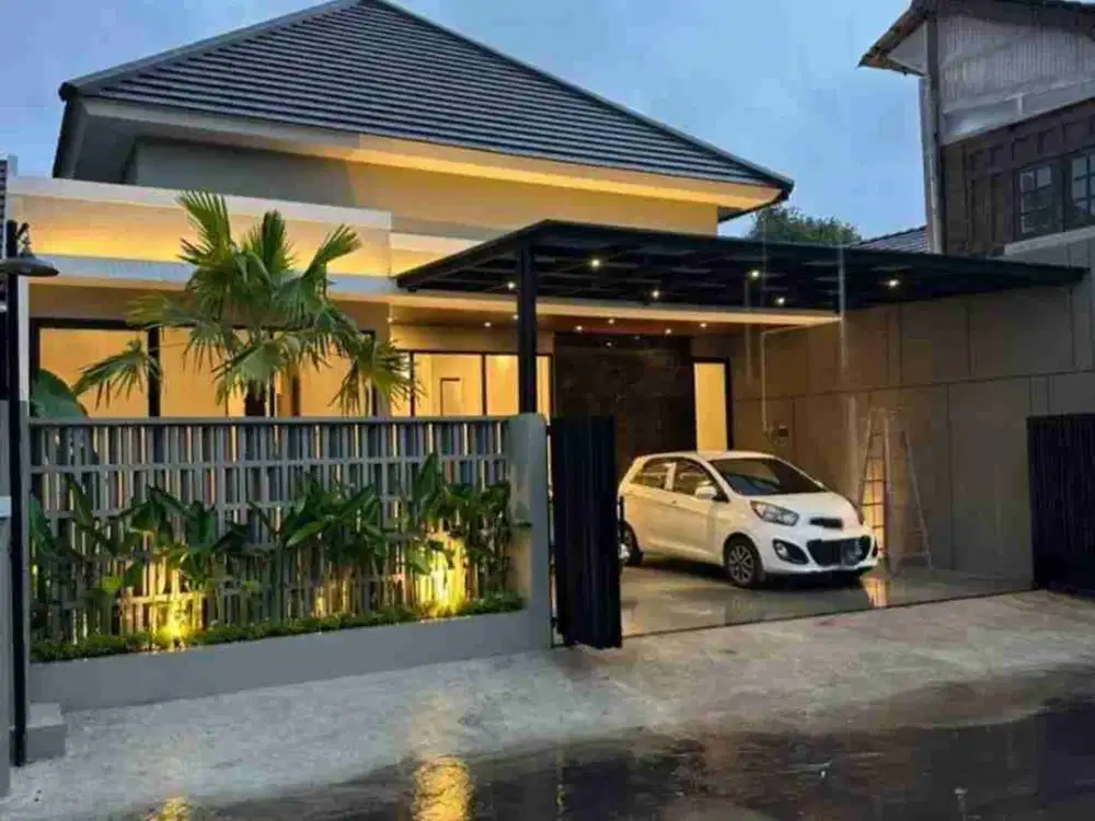 RUMAH MEWAH 1 LANTAI SUPER EXCLUSIVE dekat EXIT TOL JOGJA - SOLO