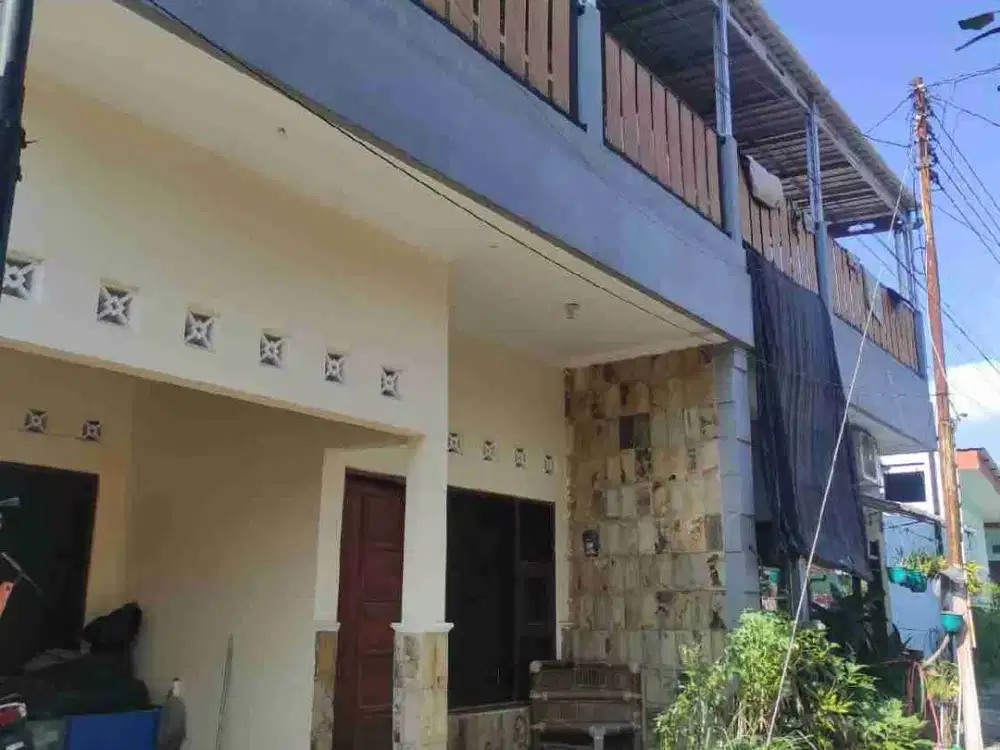 JUAL BU SHM MASUK BANK, RUMAH DAN KOS 6 KAMAR FULL PENGHUNI DEKAT UGM JOGJA