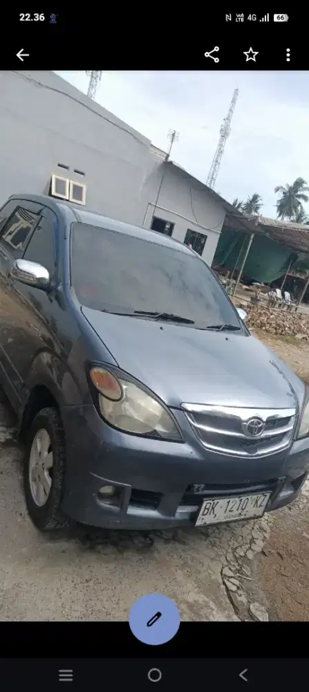 Avanza 1,3 G tahun 2010.manual.biru metalik