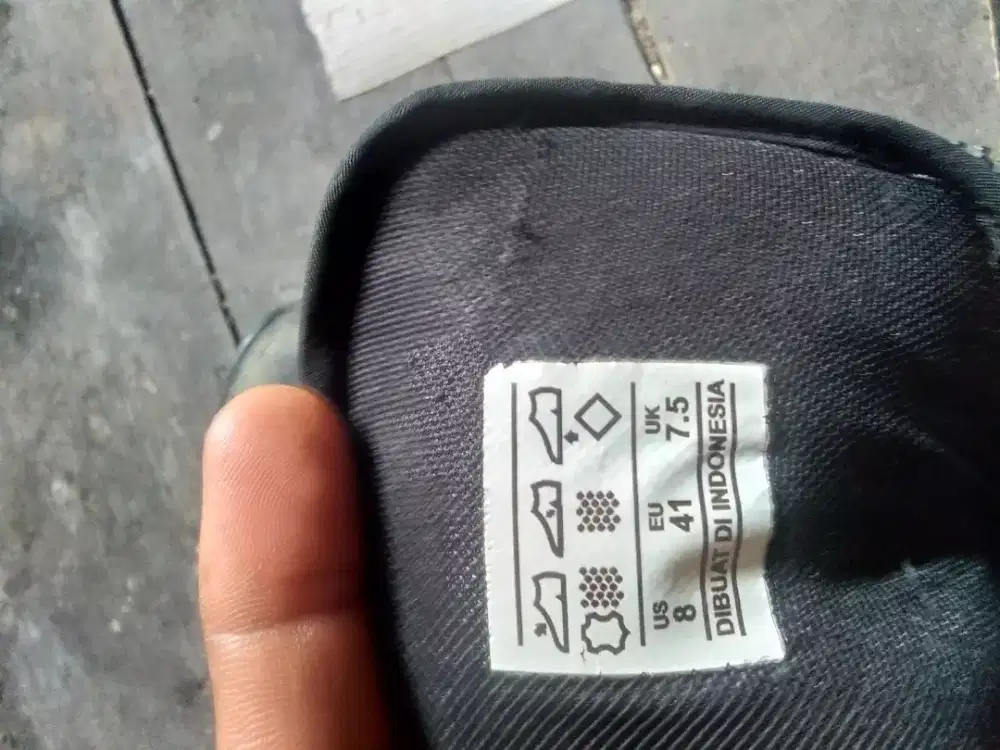 sepatu pdl polri ukuran 41