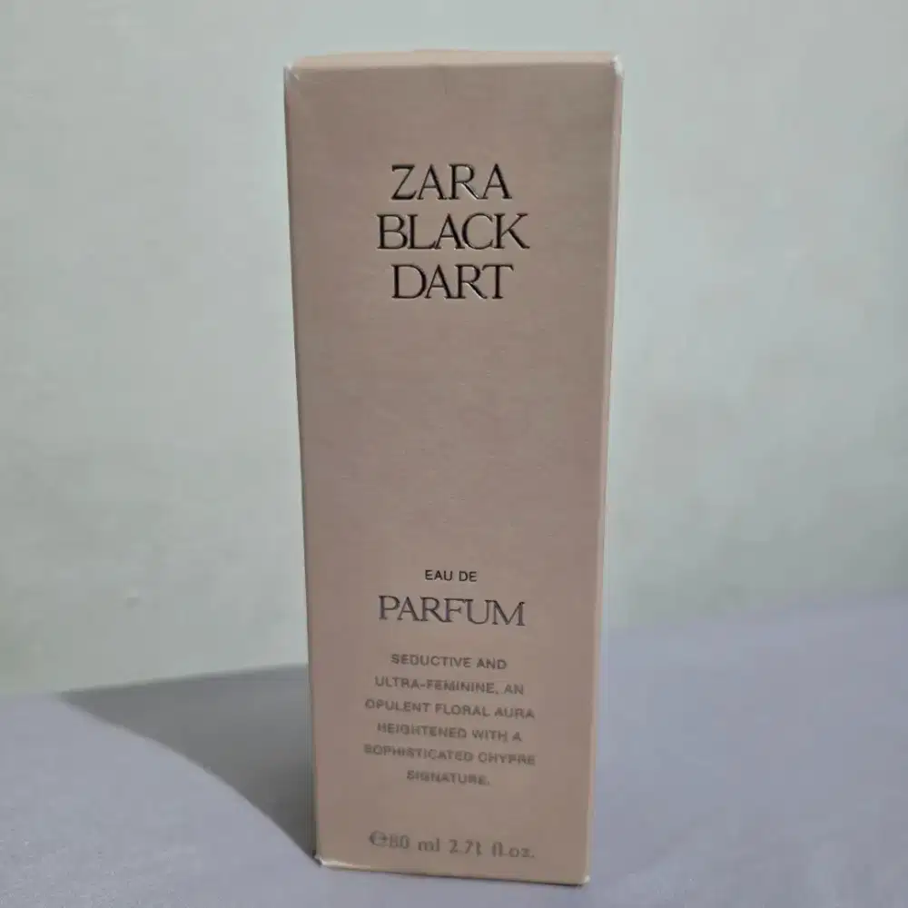 ZARA BLACK DART EAU DE PARFUM 80 ml