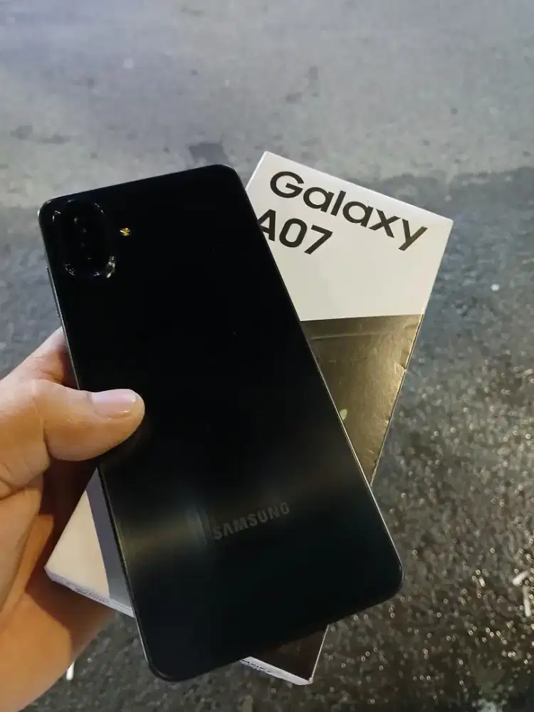 Jual samsung A07 ram4/64 fullset