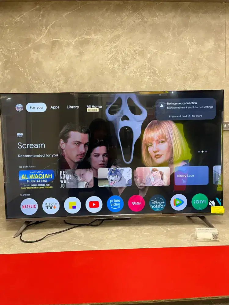 XIAOMI GTV MURAH BISA CICILAN & FREE UP TO 2X CICILAN