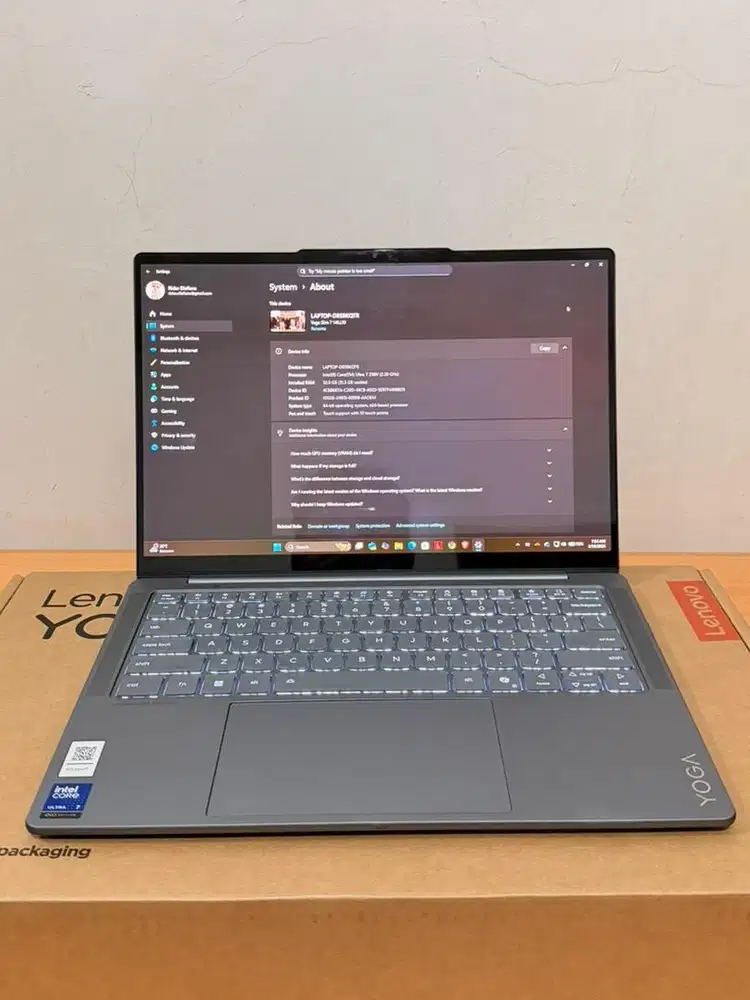 Lenovo Yoga Slim 7 Aura Edition 14ILL10 Ultra 7 258V 32GB/1TB
