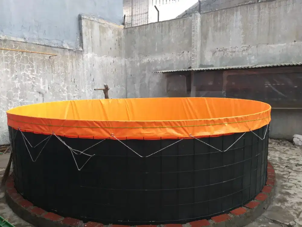 Kolam terpal bundar D4