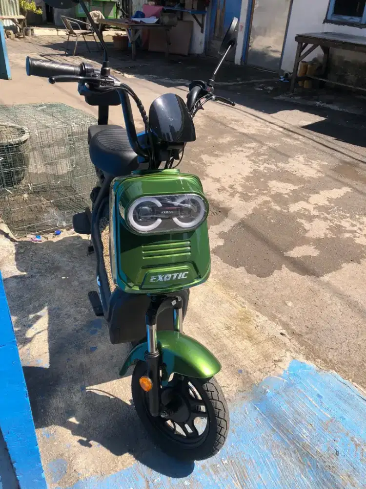 Sepeda listrik exotic x630 mulus